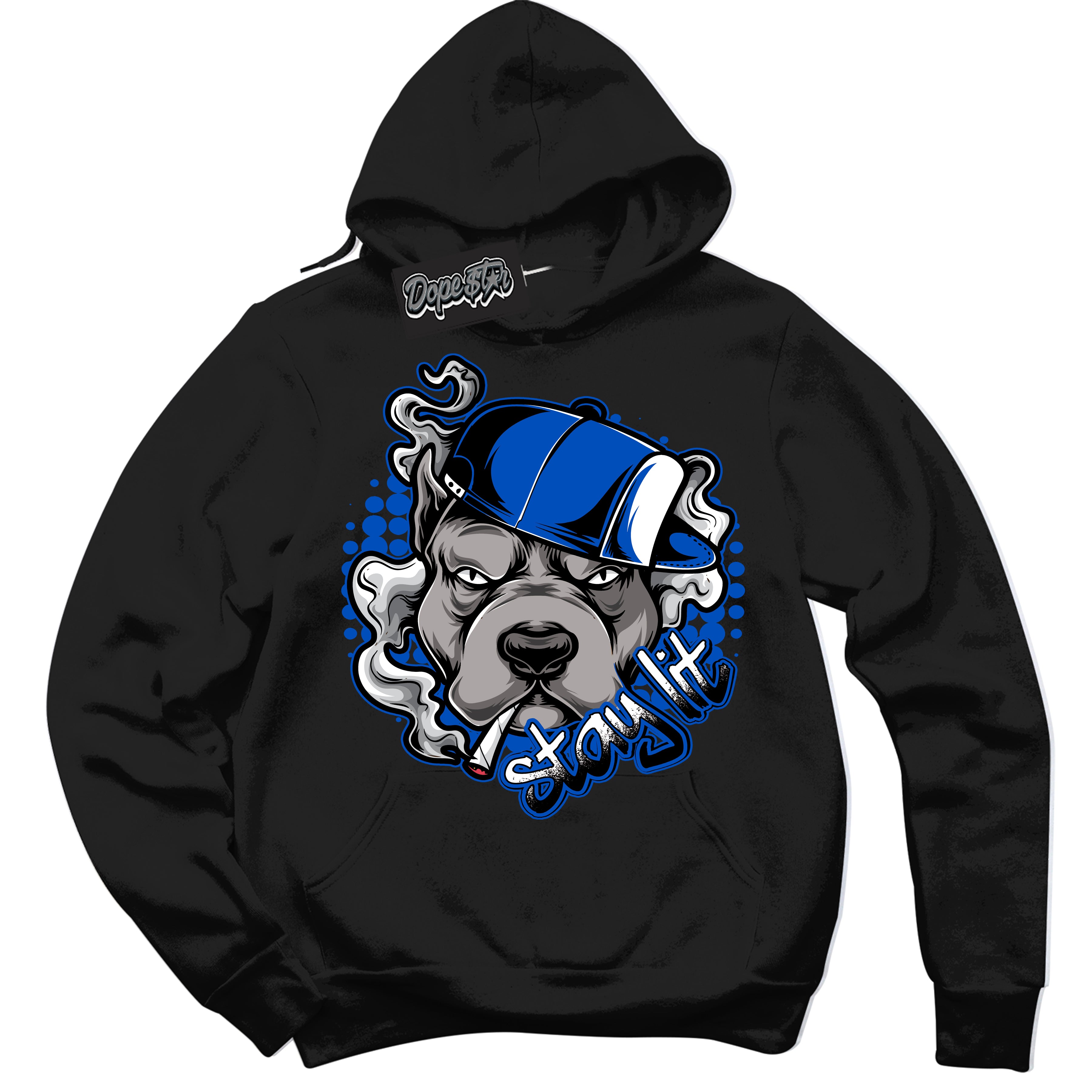 Dunk Low Astronomy Blue 'Stay Lit' Hoodie – Black Streetwear Sweatshirt | Sneaker Matching Hoodie for Dunk Low Astronomy Blue | Men's & Women's Streetwear Outfit by Sneaker Shirts Outlet.
