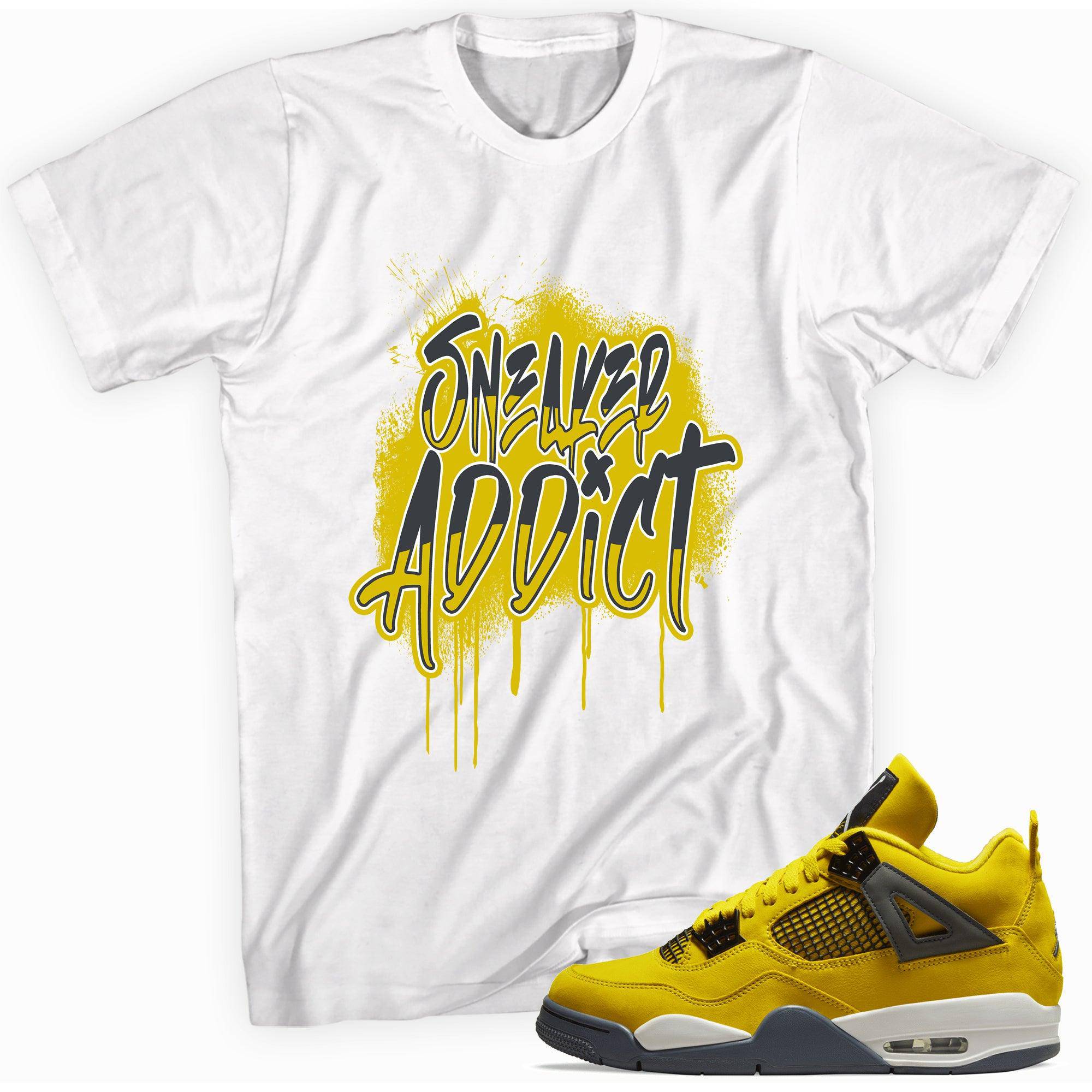 4s Lightning Shirt Sneaker Addict