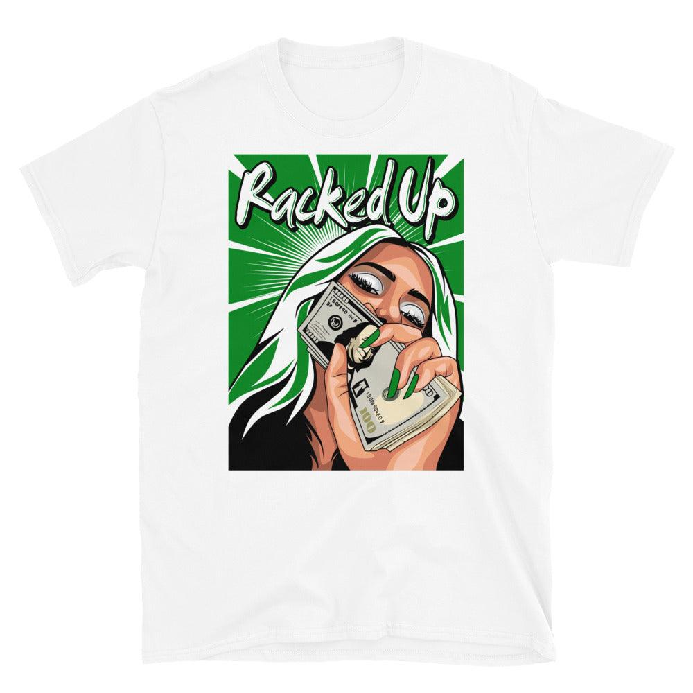 Air Jordan 1 Low Lucky Green Shirt - Racked Up - Sneaker Shirts Outlet