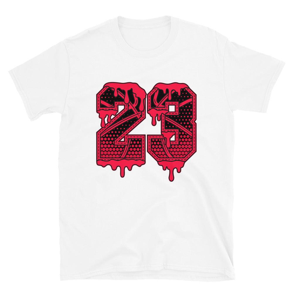 4s Red Thunder Shirt 23 Drip - Sneaker Shirts Outlet
