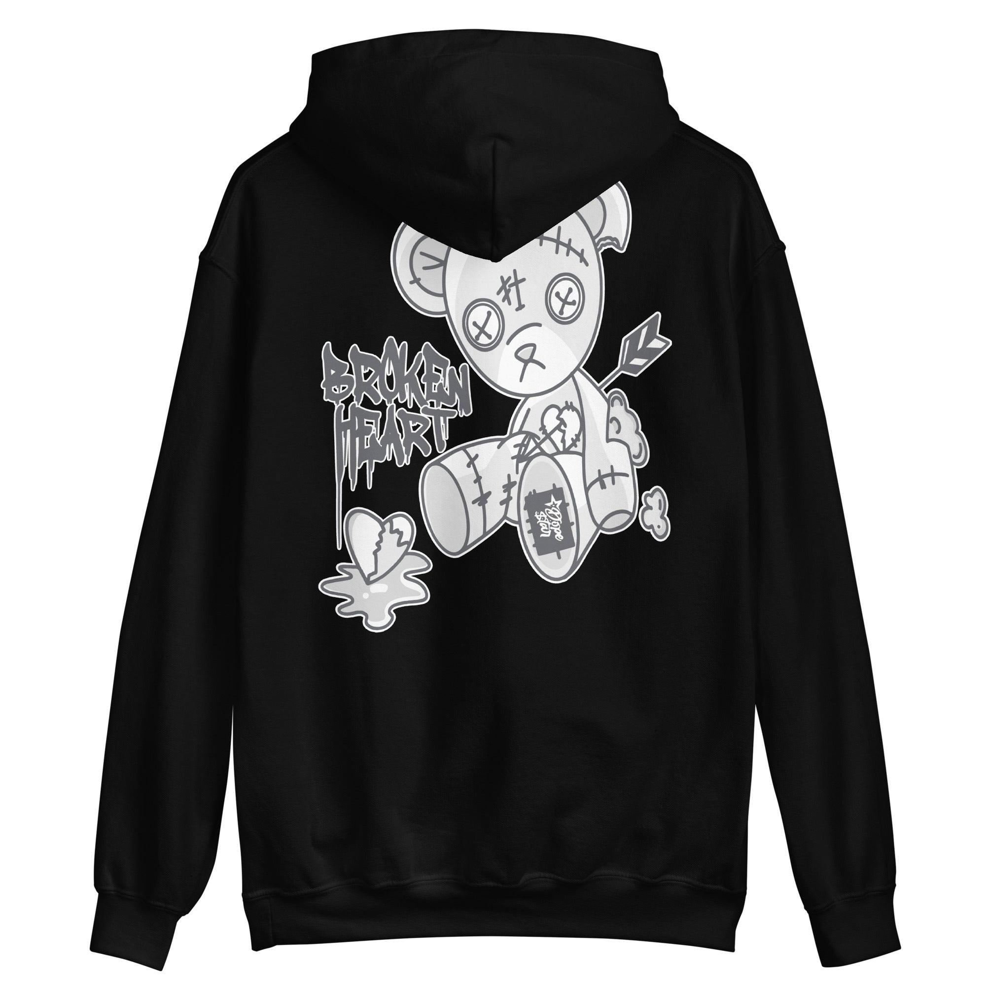 High Stealth 1s DopeStar Hoodie Broken Heart Bear - Sneaker Shirts Outlet