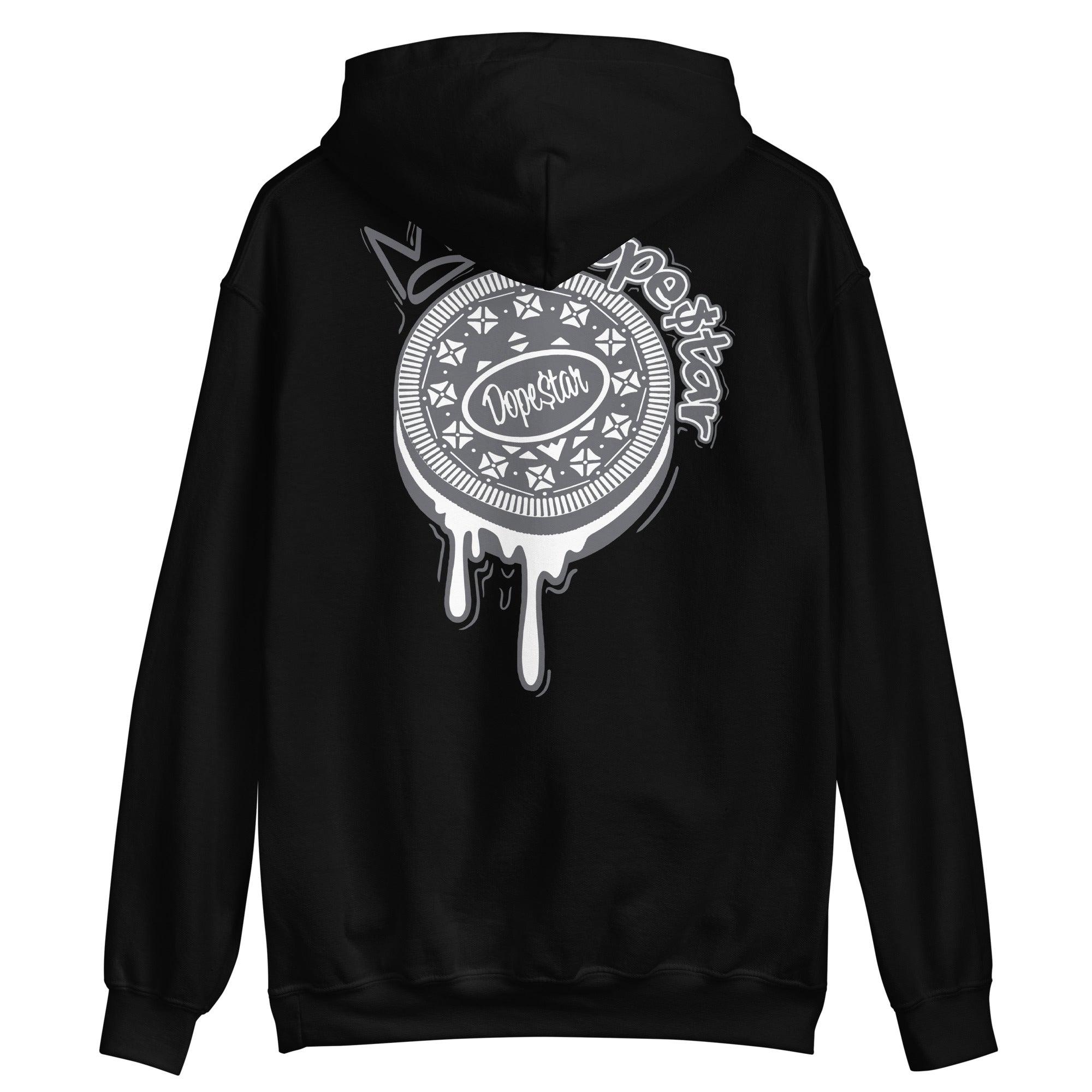 High Stealth 1s DopeStar Hoodie Oreo - Sneaker Shirts Outlet