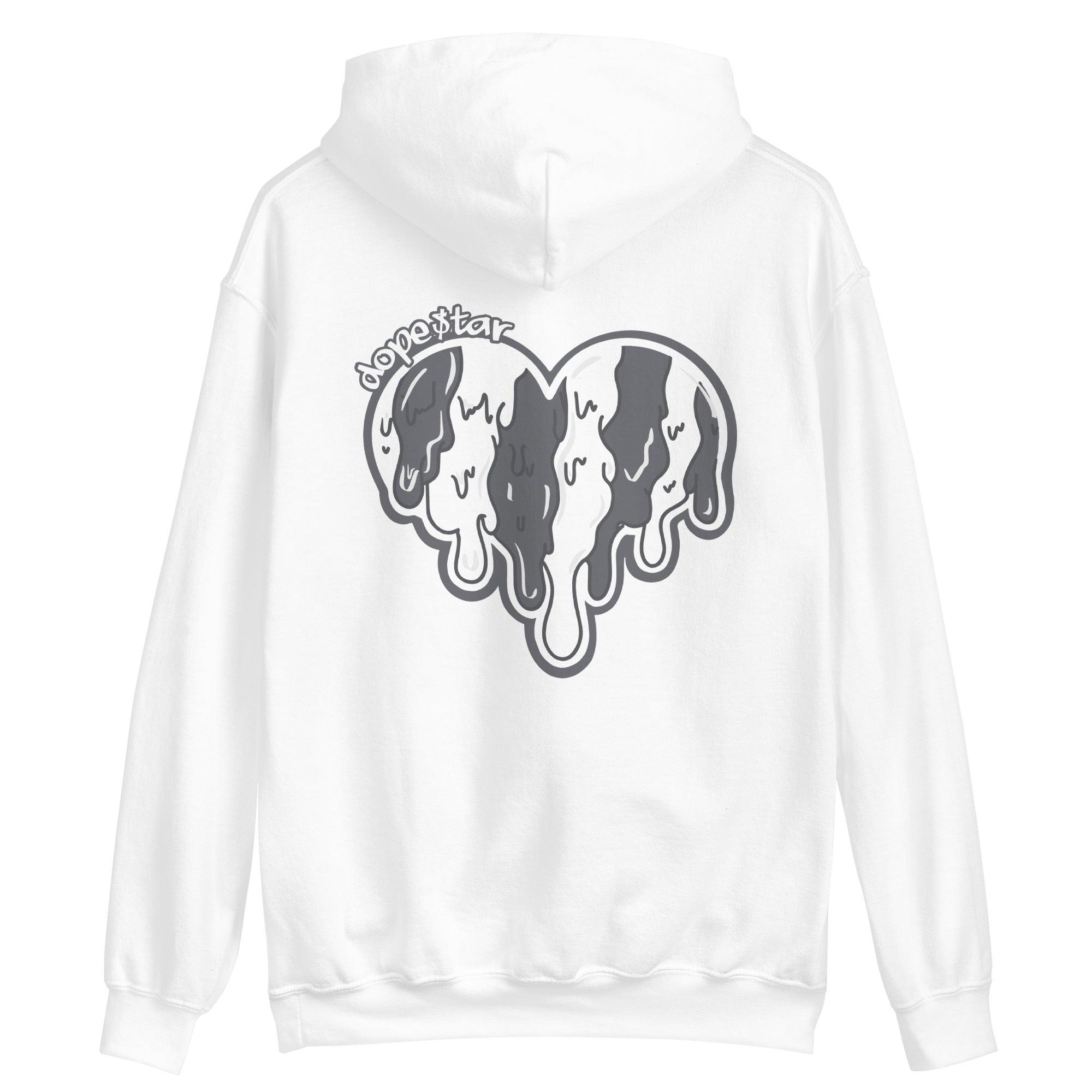 High Stealth 1s DopeStar Hoodie Dripping Heart - Sneaker Shirts Outlet