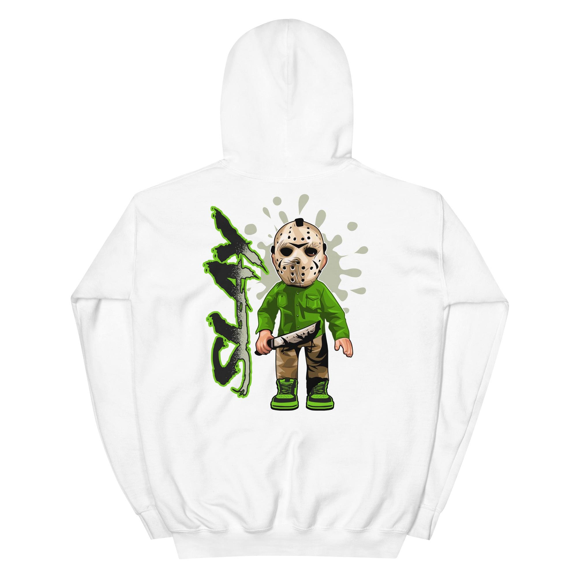 6 Electric Green Hoodie Slay - Sneaker Shirts Outlet