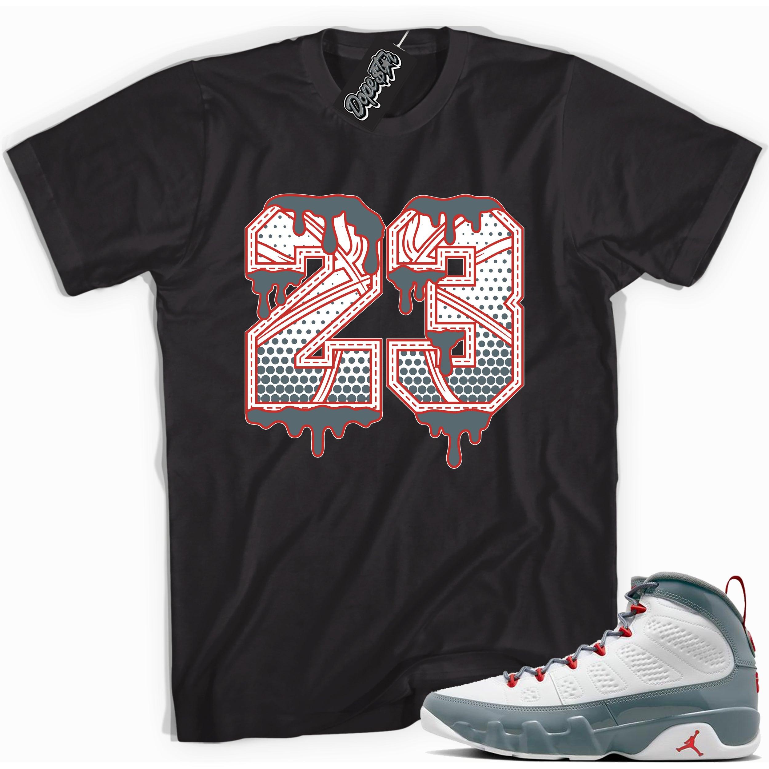 23 Ball Shirt Air Jordan 9 Red Fire photo