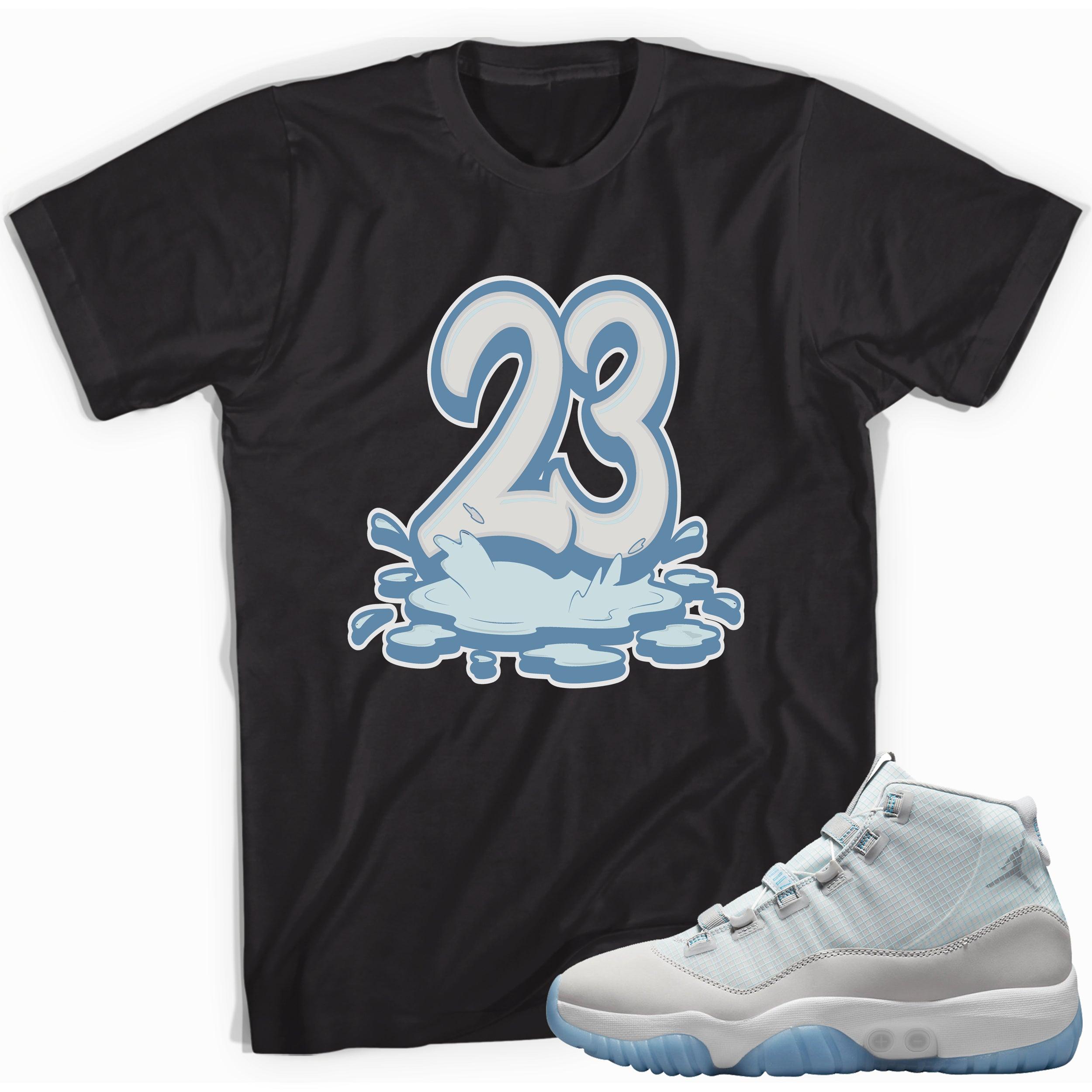 23 Melting Shirt AJ 11 Adapt Dark Powder Blue photo