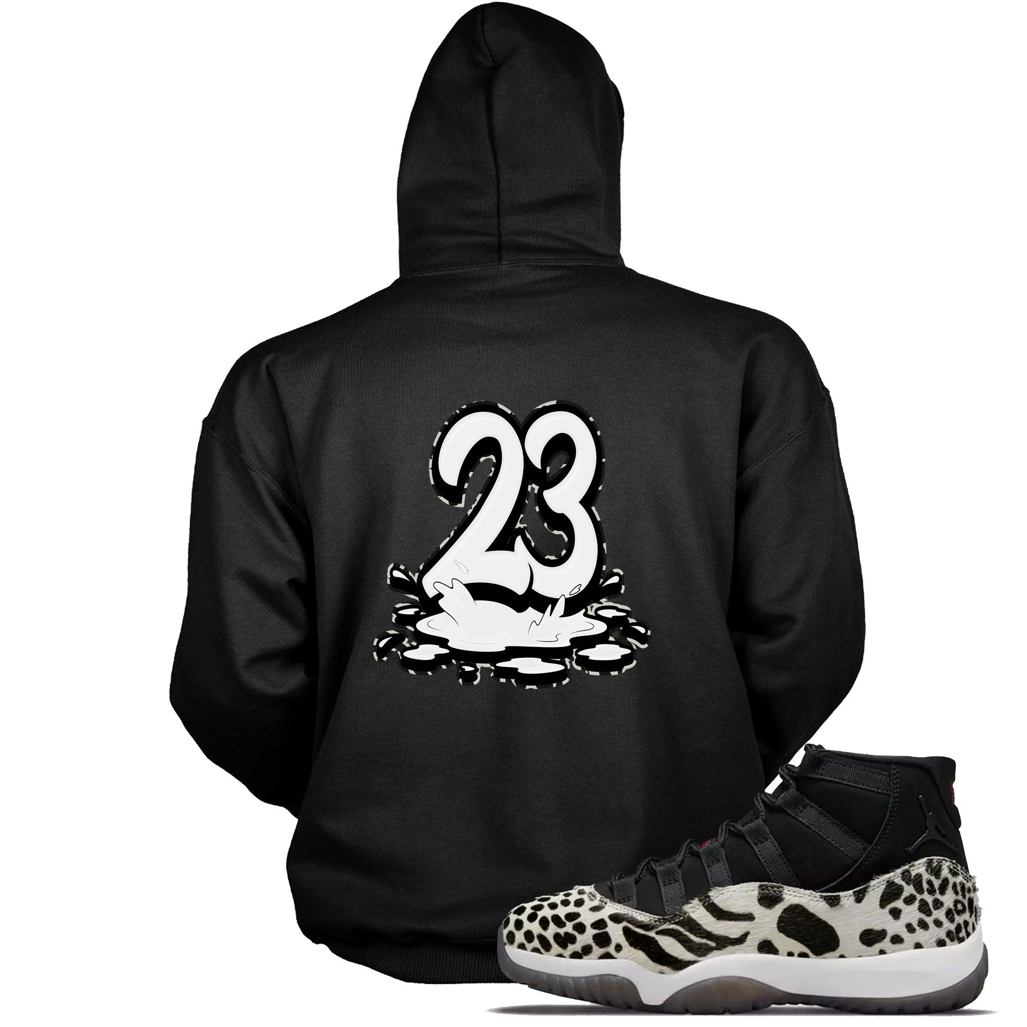 23 Melting Hoodie AJ 11 Animal Instinct photo