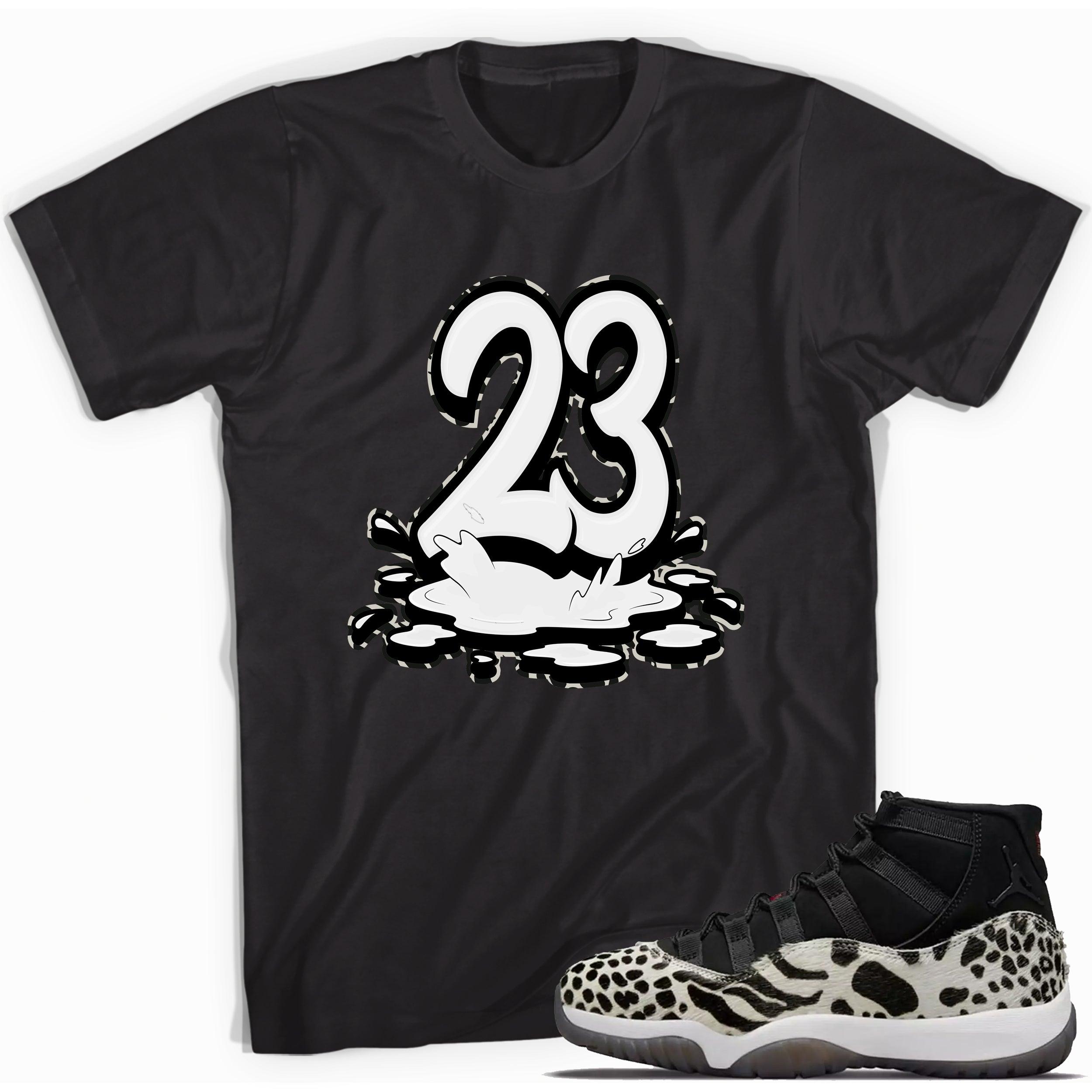 23 Melting Shirt AJ 11 Animal Instinct photo