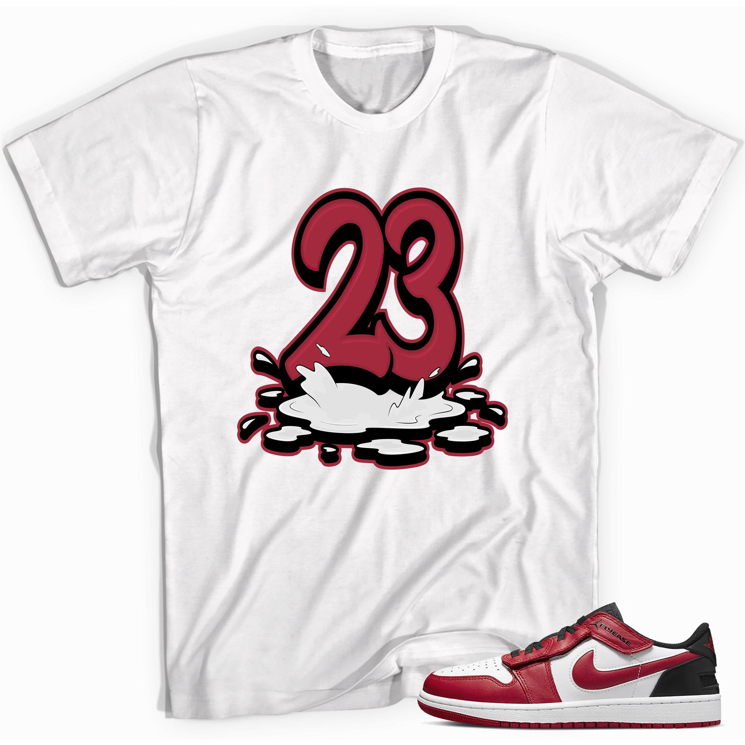 Number 23 Melting Shirt AJ 1 Low FlyEase photo