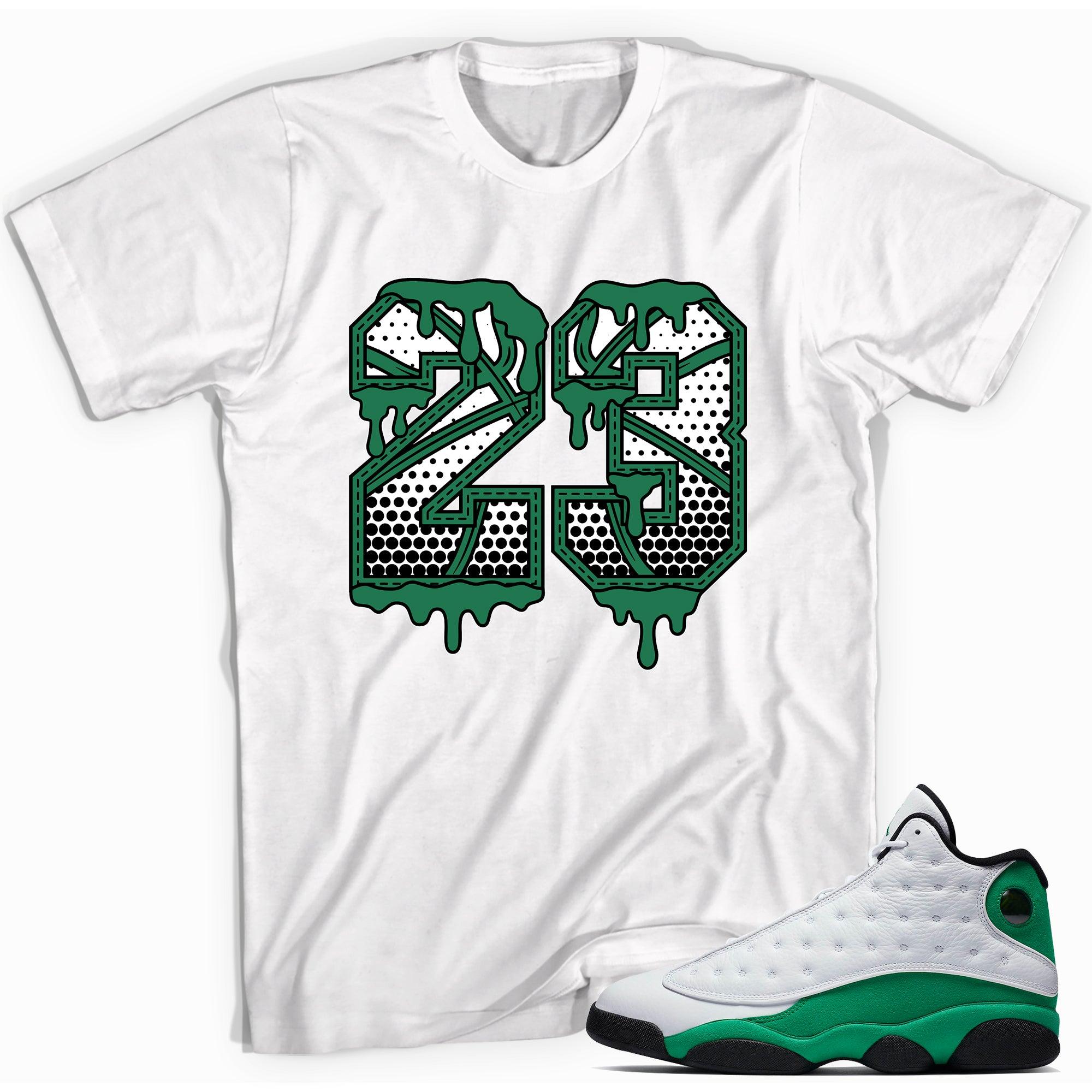 Number 23 Ball Shirt AJ 13 Lucky Green photo