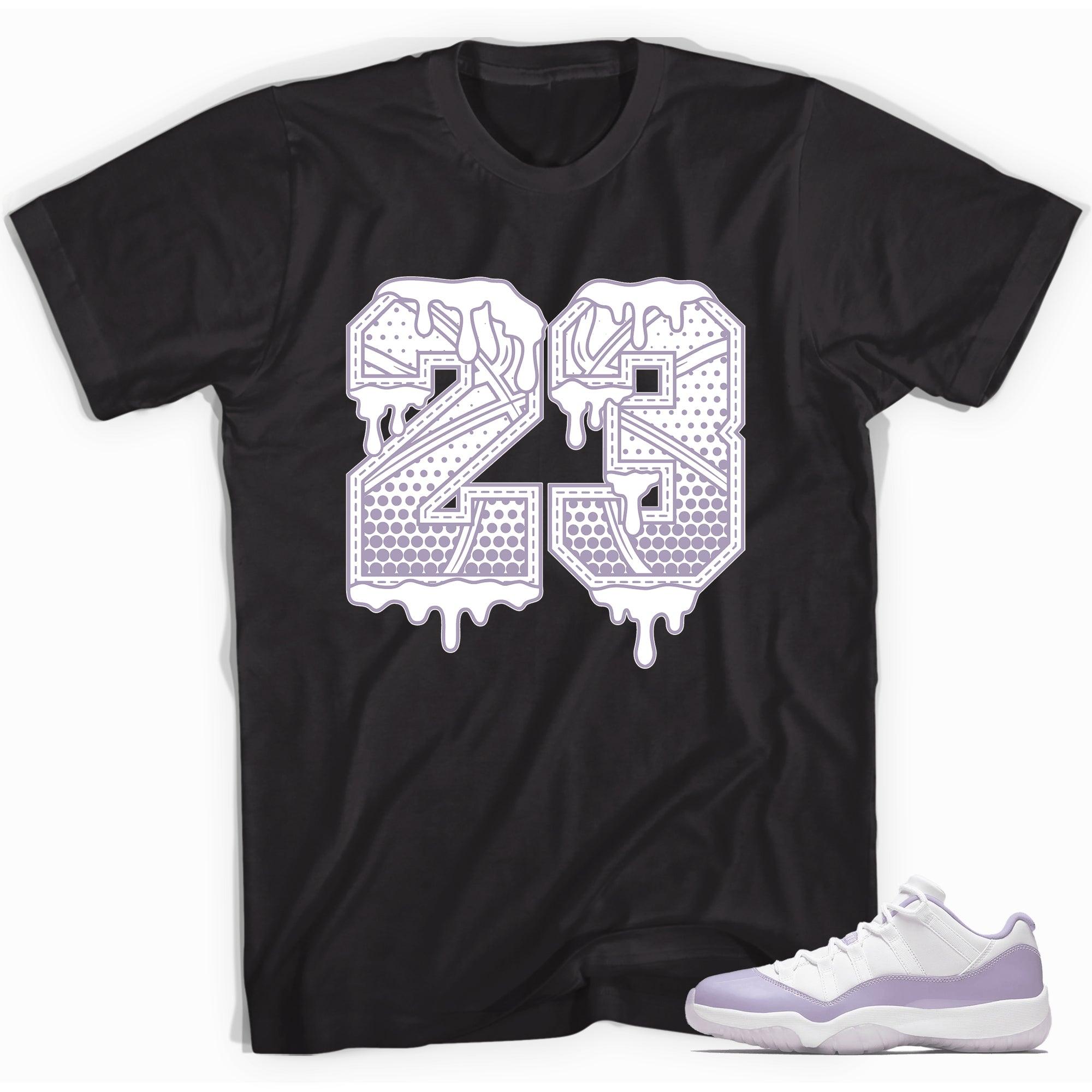Number 23 Ball Shirt AJ 11 Retro Low Pure Violet photo