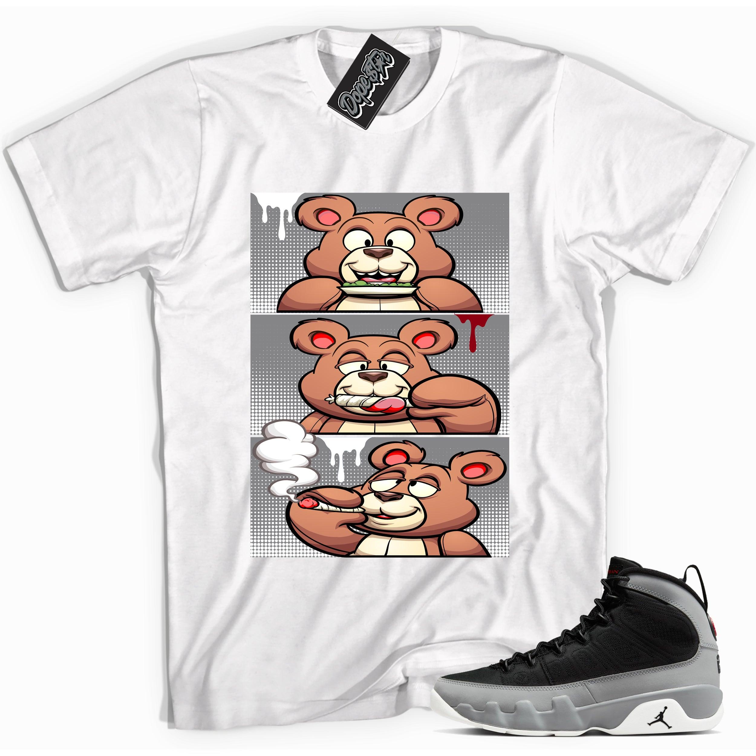 Roll It Sneaker Tee Air Jordan 9 Particle Grey photo