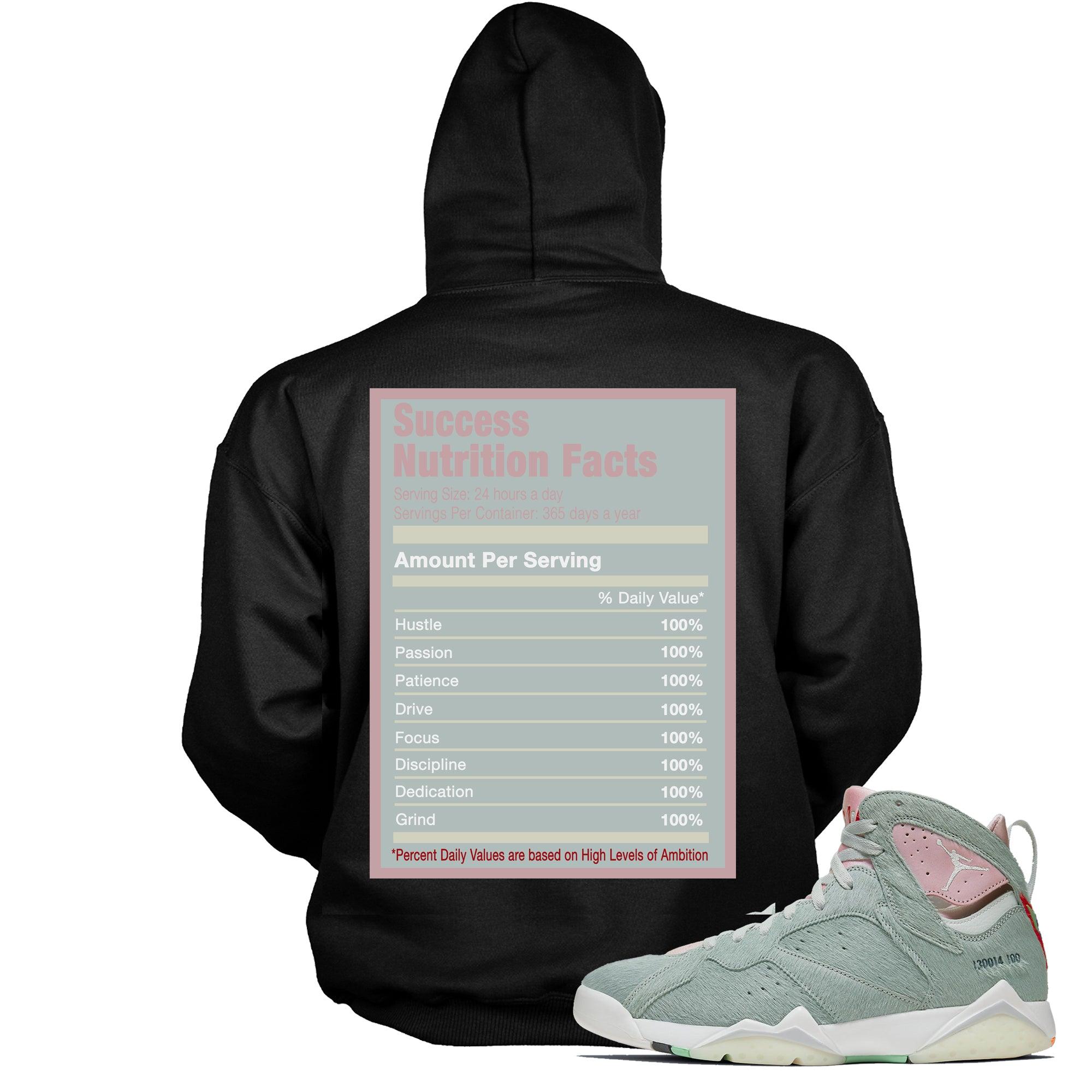 Success Nutrition Facts Hooded Sneaker Sweatshirt AJ 7 Hare 2 photo