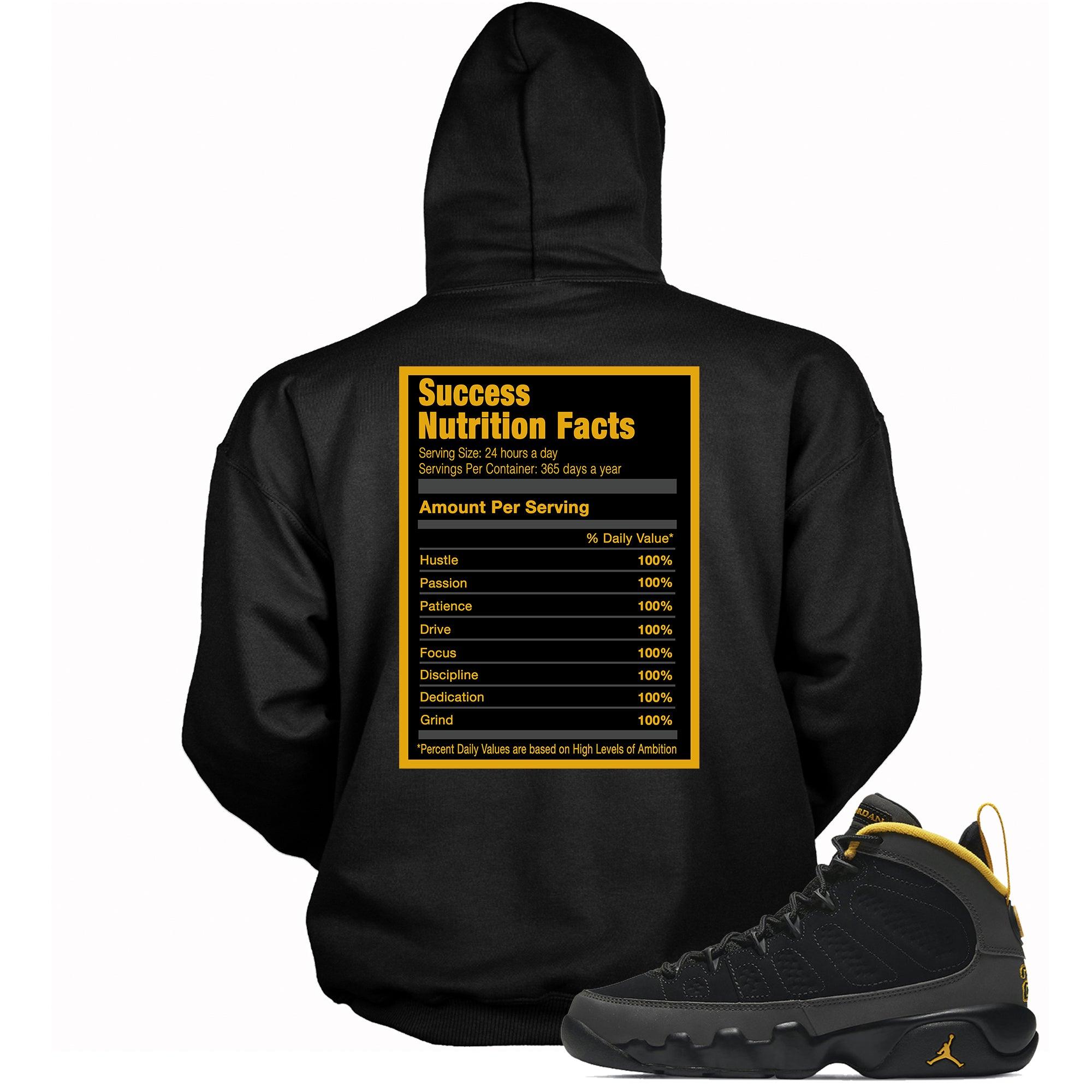 Success Nutrition Hoodie AJ 9 University Gold photo