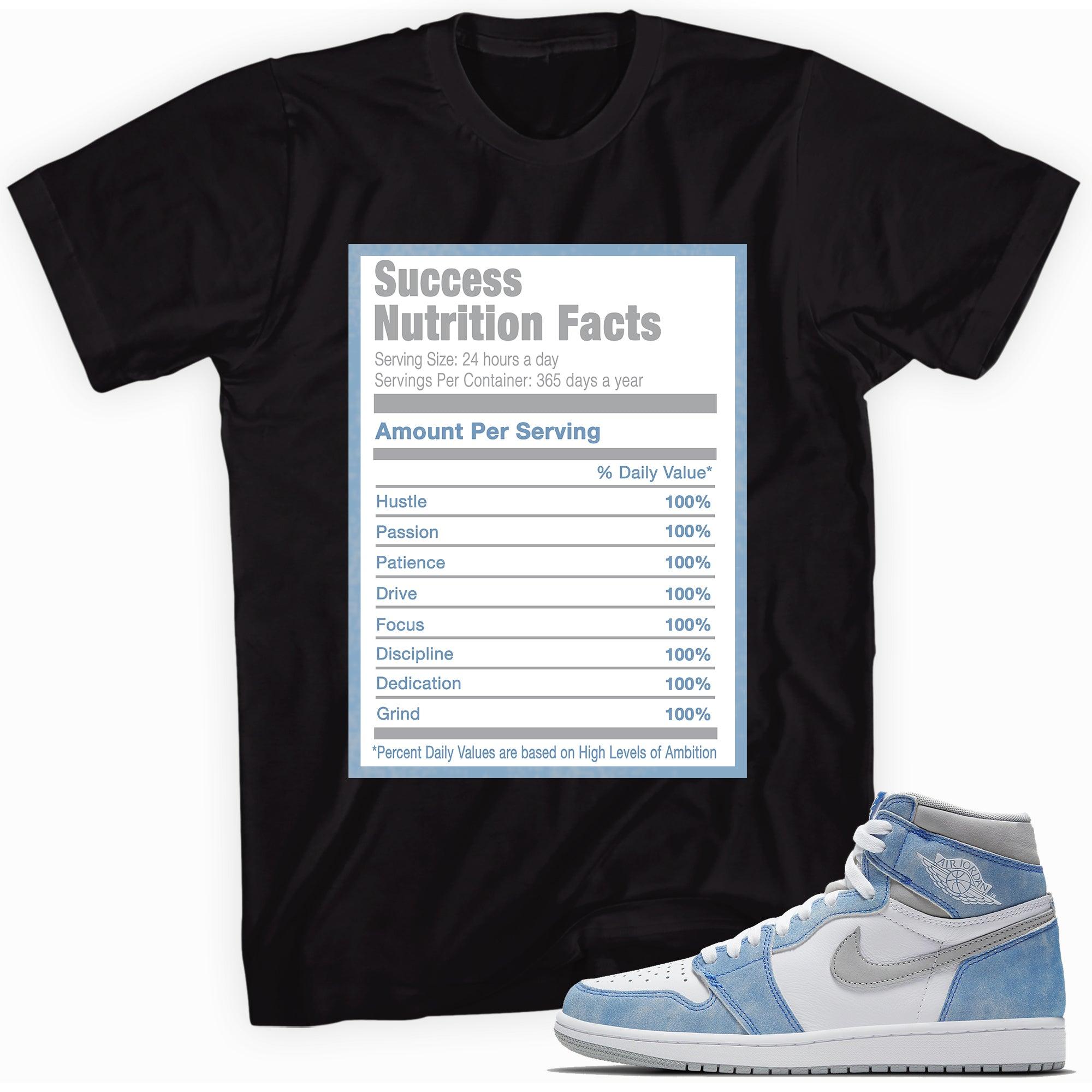 Success Nutrition Shirt AJ 1 Retro High OG Hyper Royal Sneakers photo