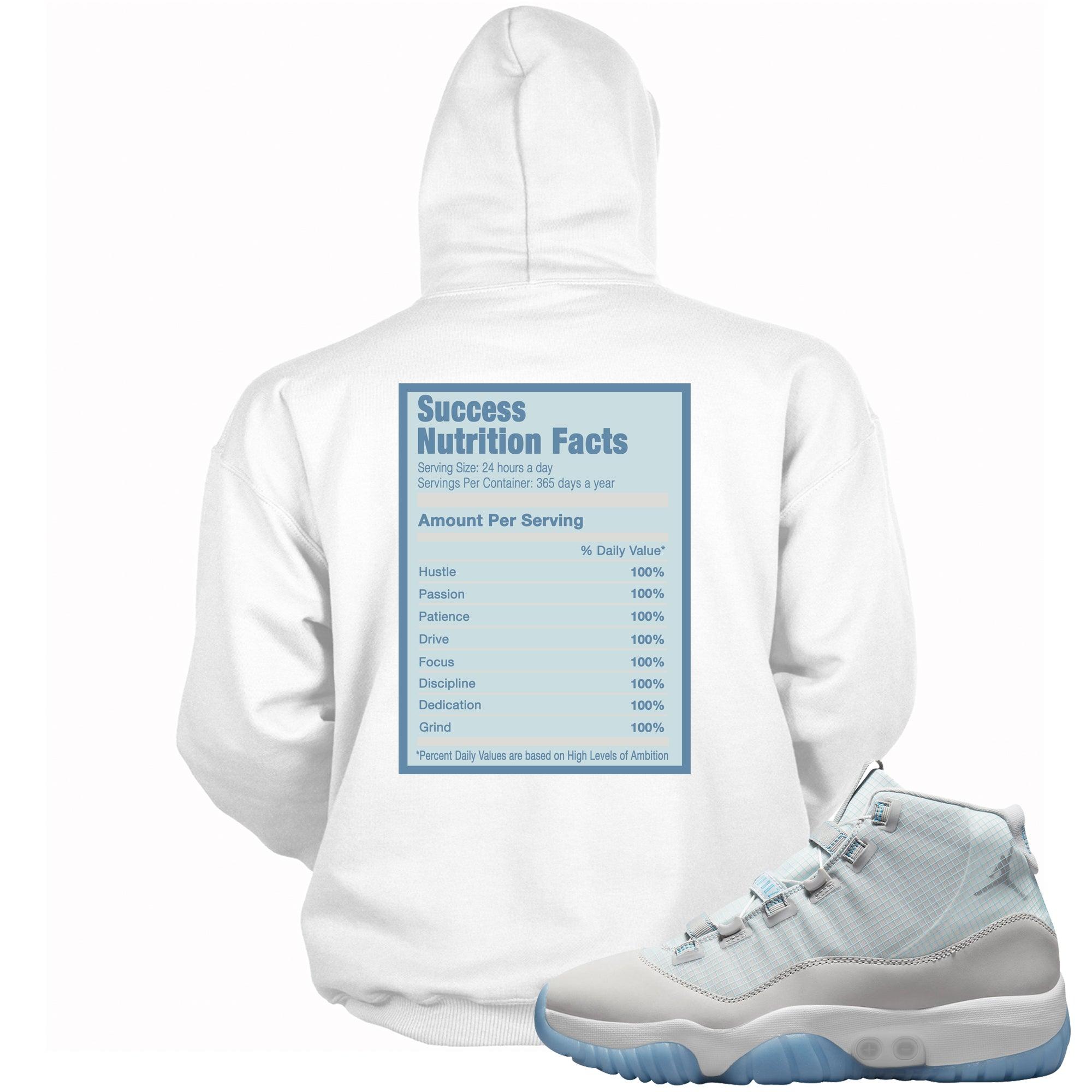 Success Nutrition Hoodie AJ 11 Adapt Dark Powder Blue photo