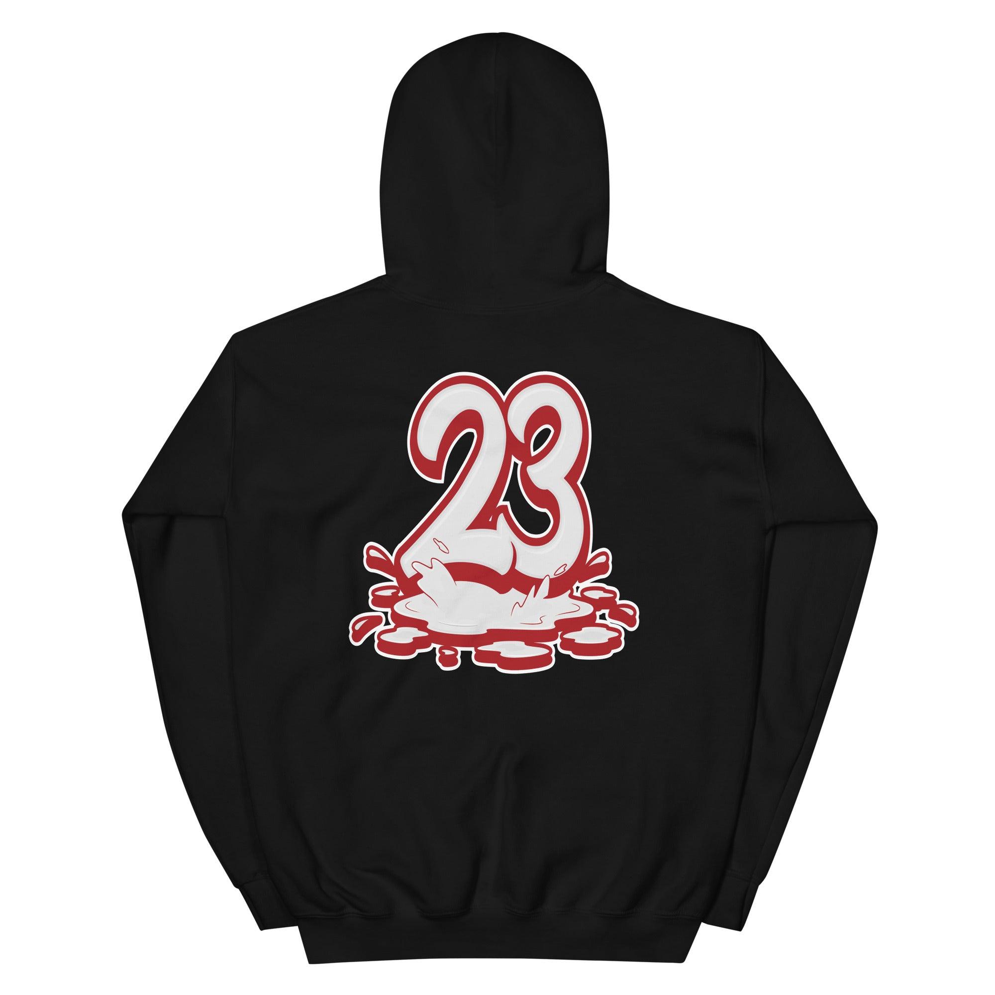 Black 23 Melting Hoodie AJ 1 High OG Newstalgia Chenille photo