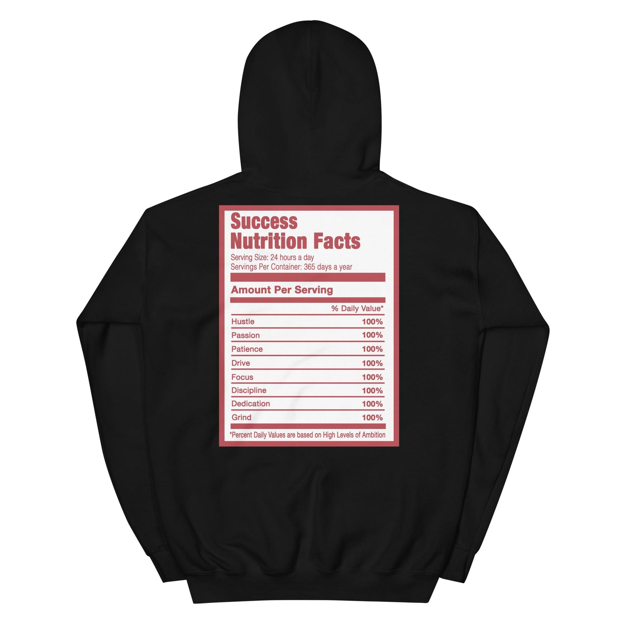 Black Success Nutrition Hoodie AJ 1 High OG Newstalgia Chenille photo