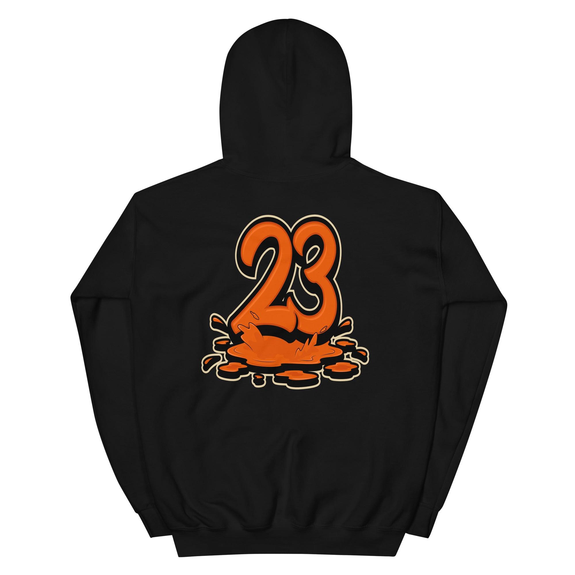 Black 23 Melting Hoodie AJ 1 Retro High OG Shattered Backboard photo