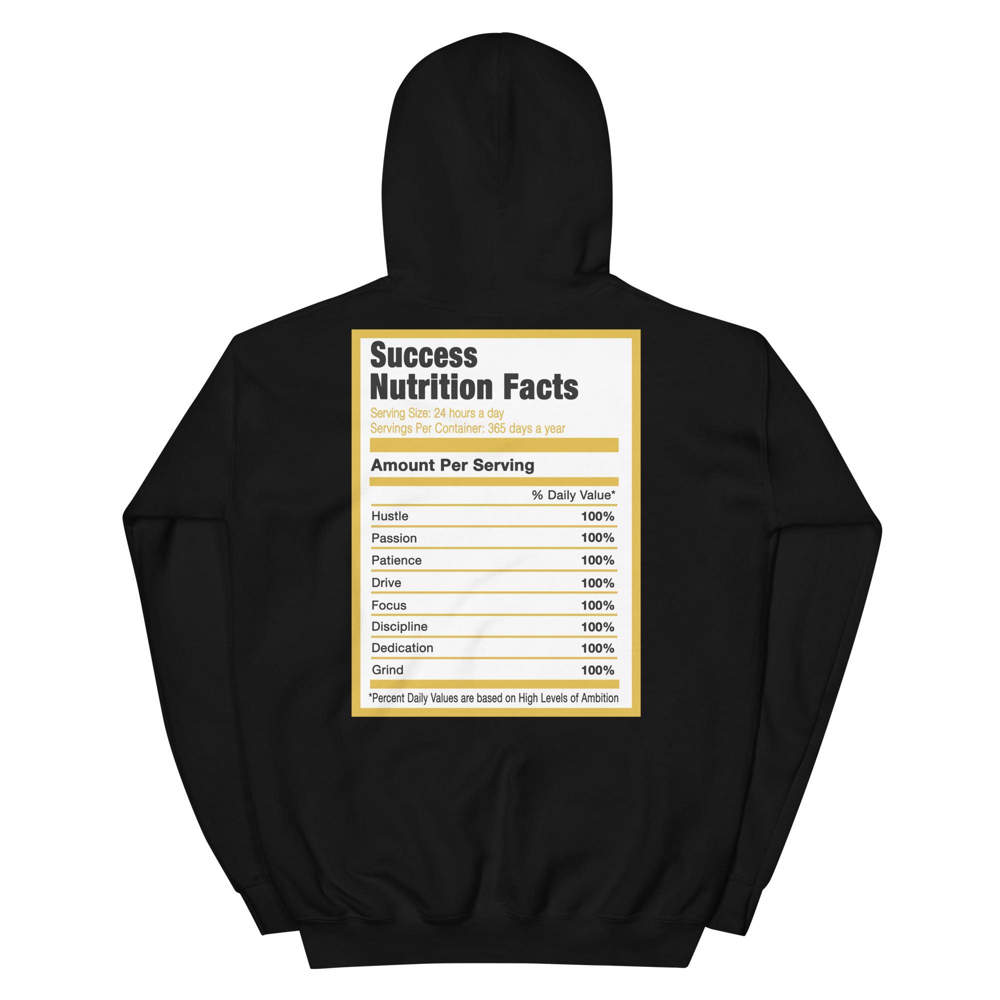 Black Success Nutrition Hoodie AJ 1 Retro High OG Taxi photo