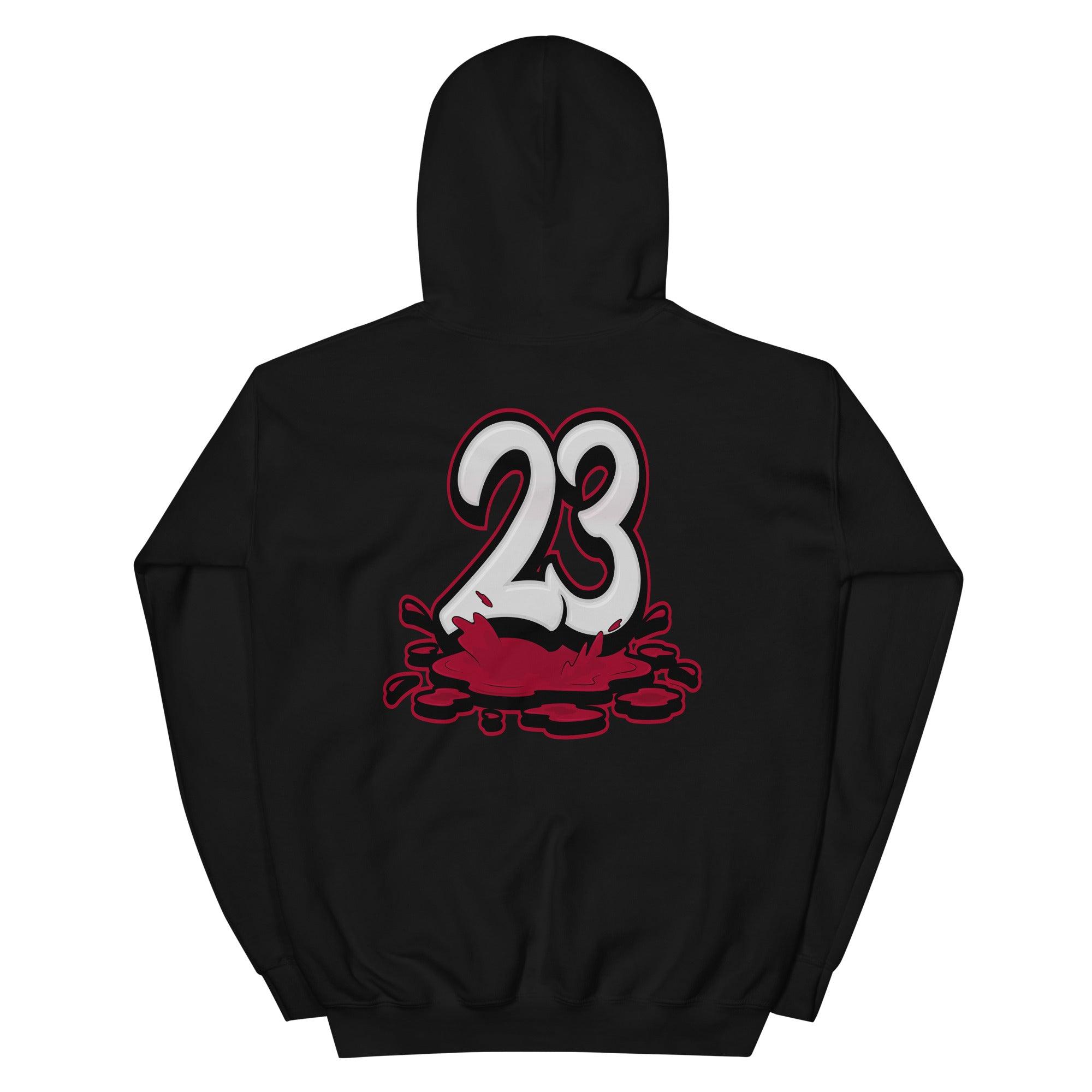 Black 23 Melting Hoodie AJ 1 Retro AJKO Chicago photo 