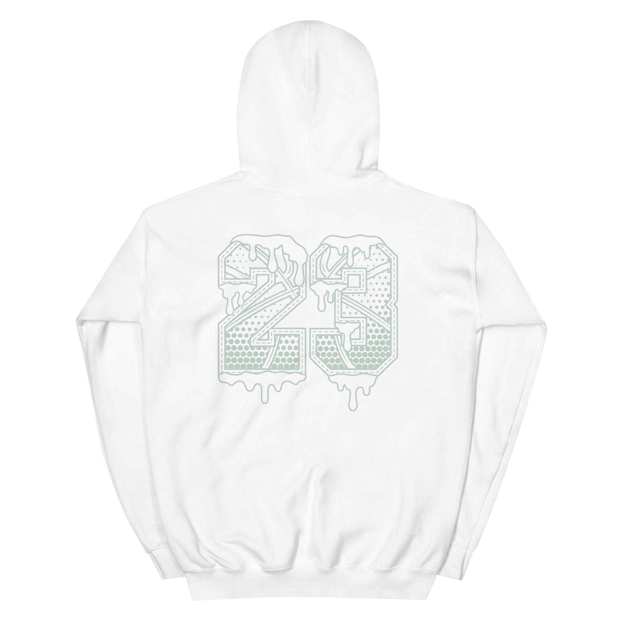 White 23 Ball Hoodie Nike Dunk Low Next Nature White Mint photo