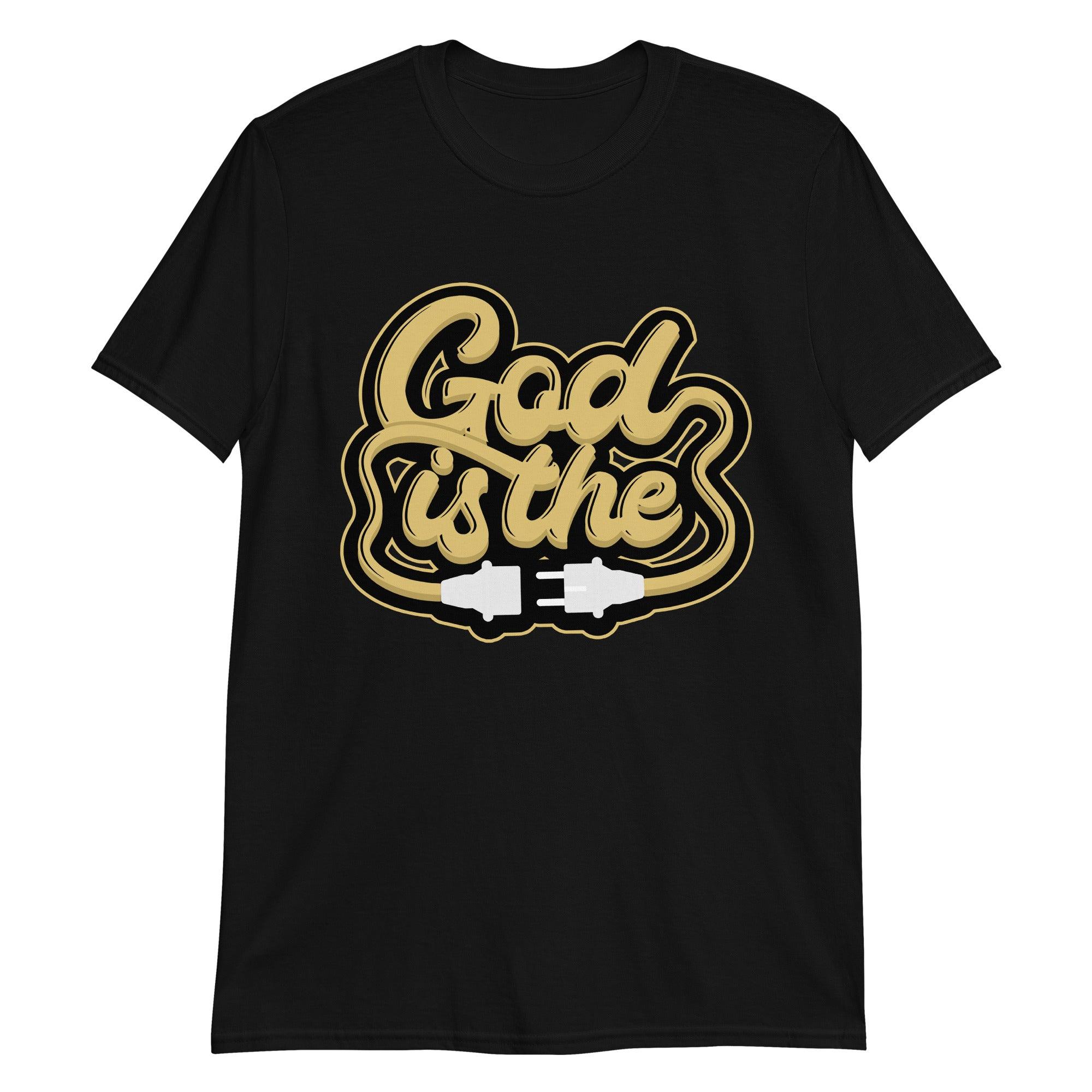 God Is Shirt Air Jordan 1 Retro High Pollen Sneakers photo