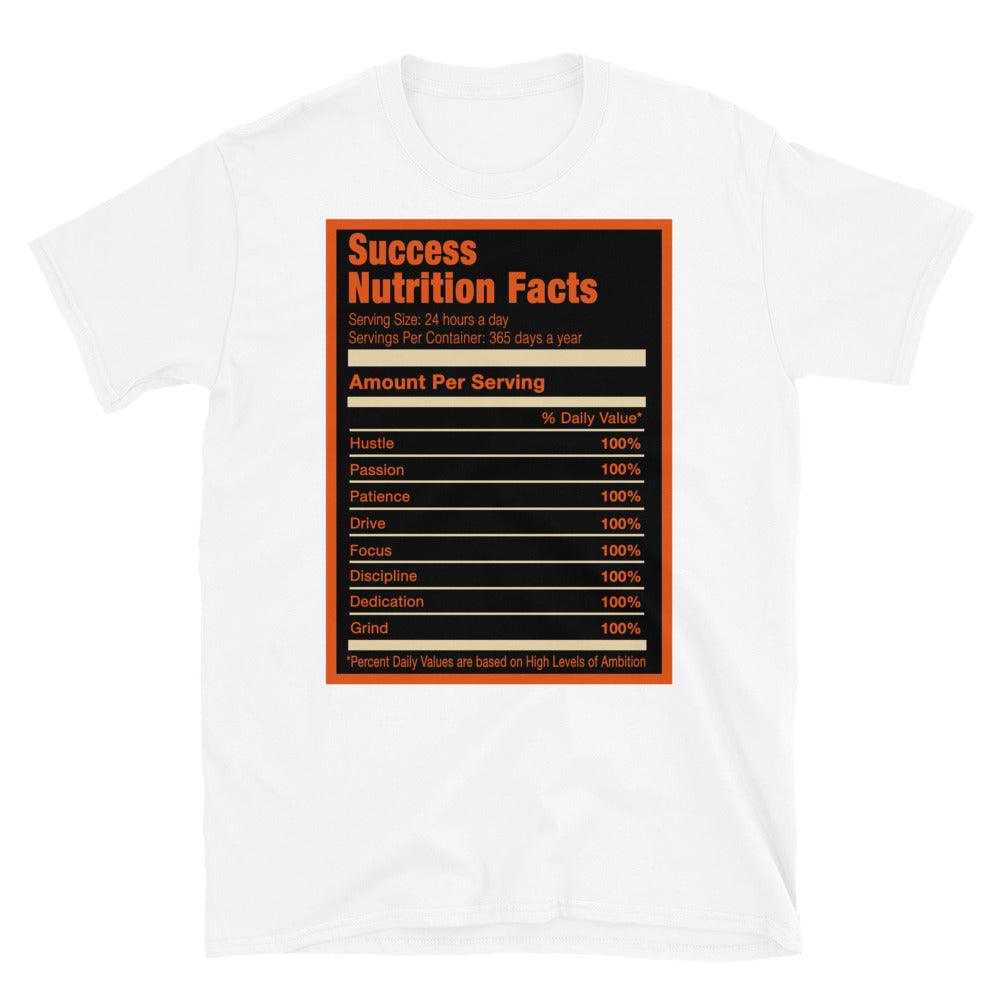 White Success Nutrition Shirt AJ 1 Retro High OG Shattered Backboard photo