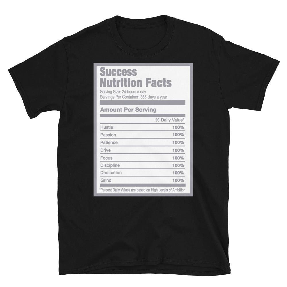 Black Success Nutrition Shirt AJ 1 Low Vintage Stealth Grey photo