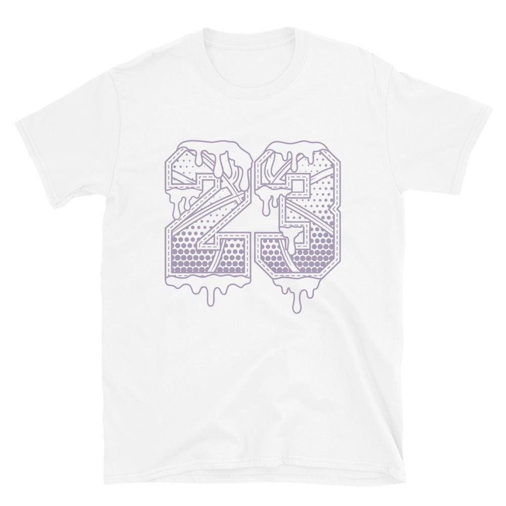White 23 Ball Shirt AJ 11 Retro Low Pure Violet photo