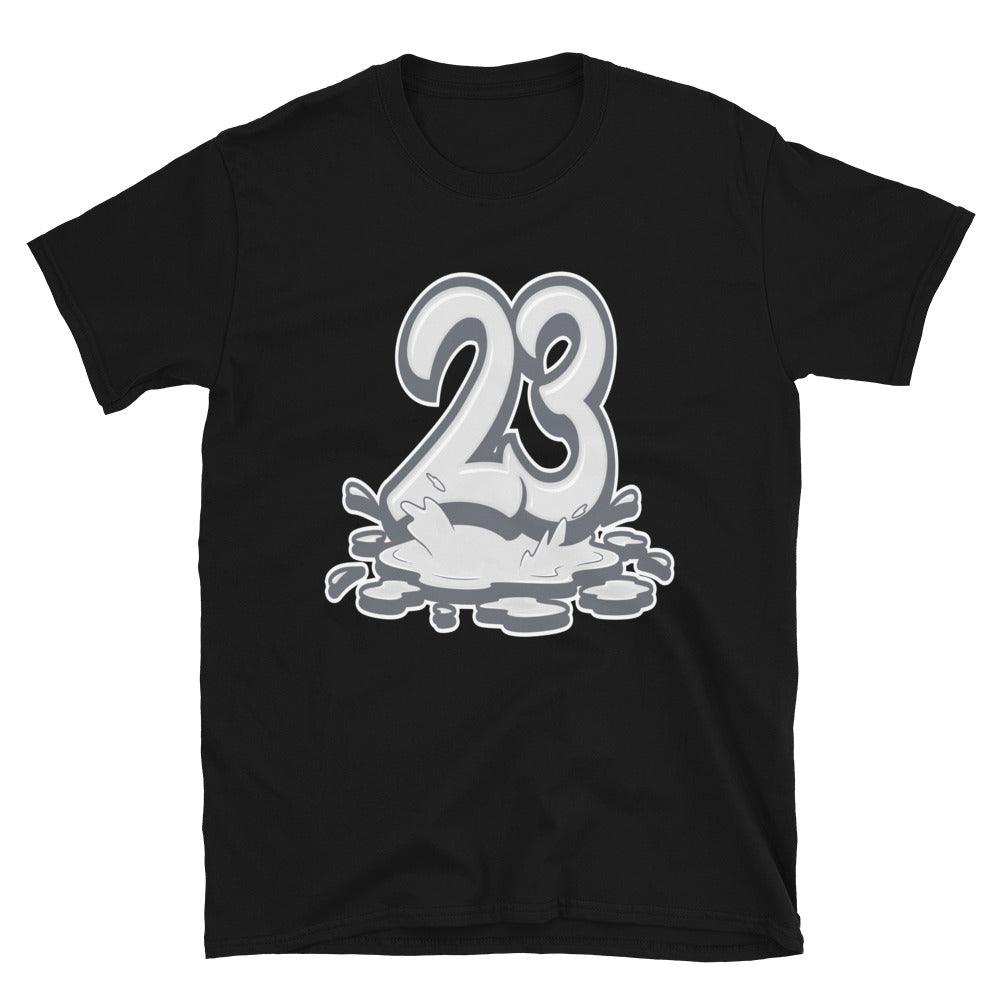 Black 23 Melting Shirt AJ 12 Retro Stealth photo