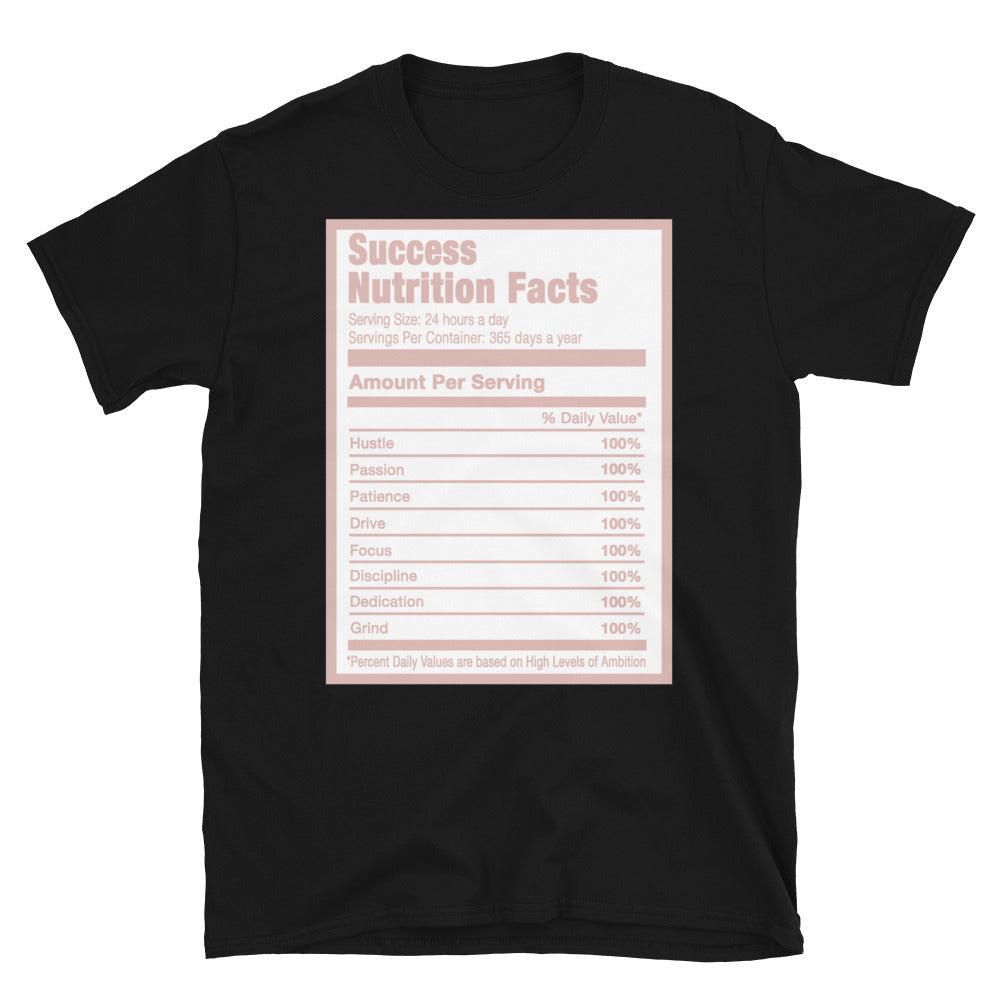 Black Success Nutrition Shirt Nike Dunk Low Womens Rose Whisper photo