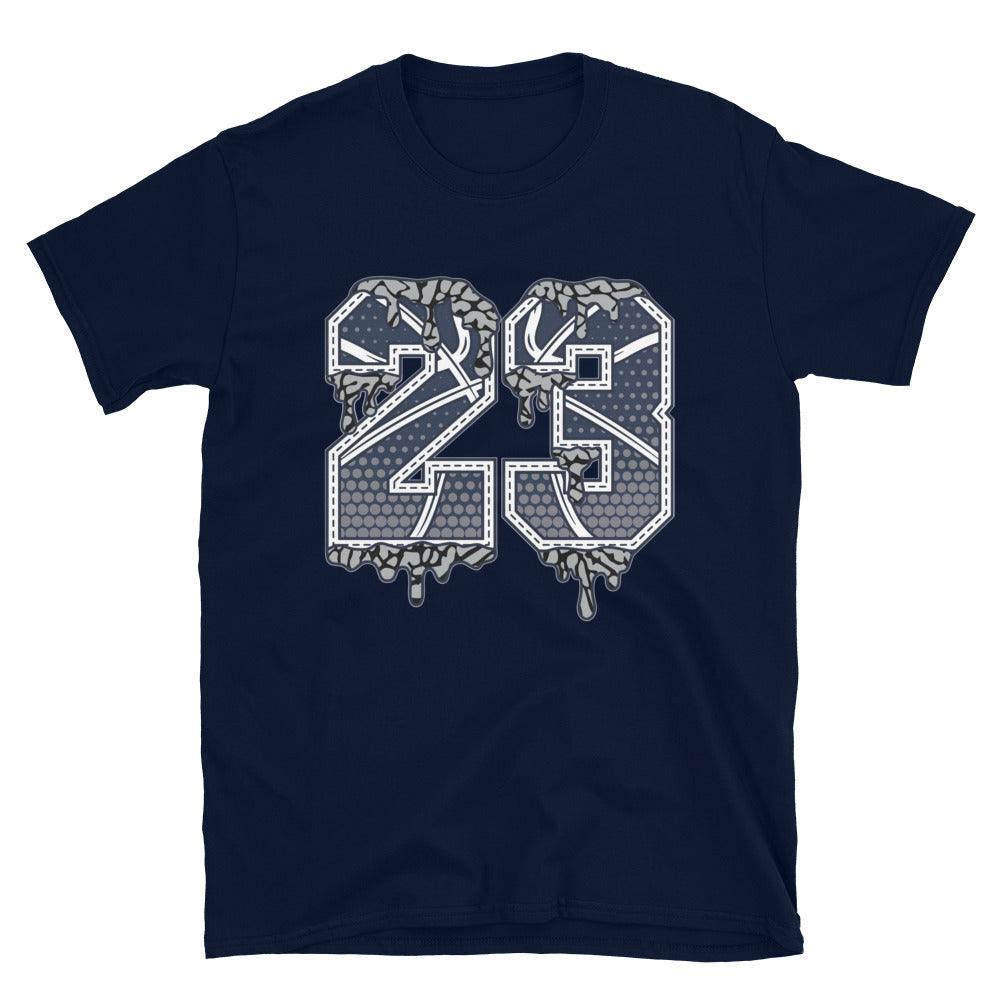 Blue 23 Ball Shirt AJ 3 Midnight Navy photo