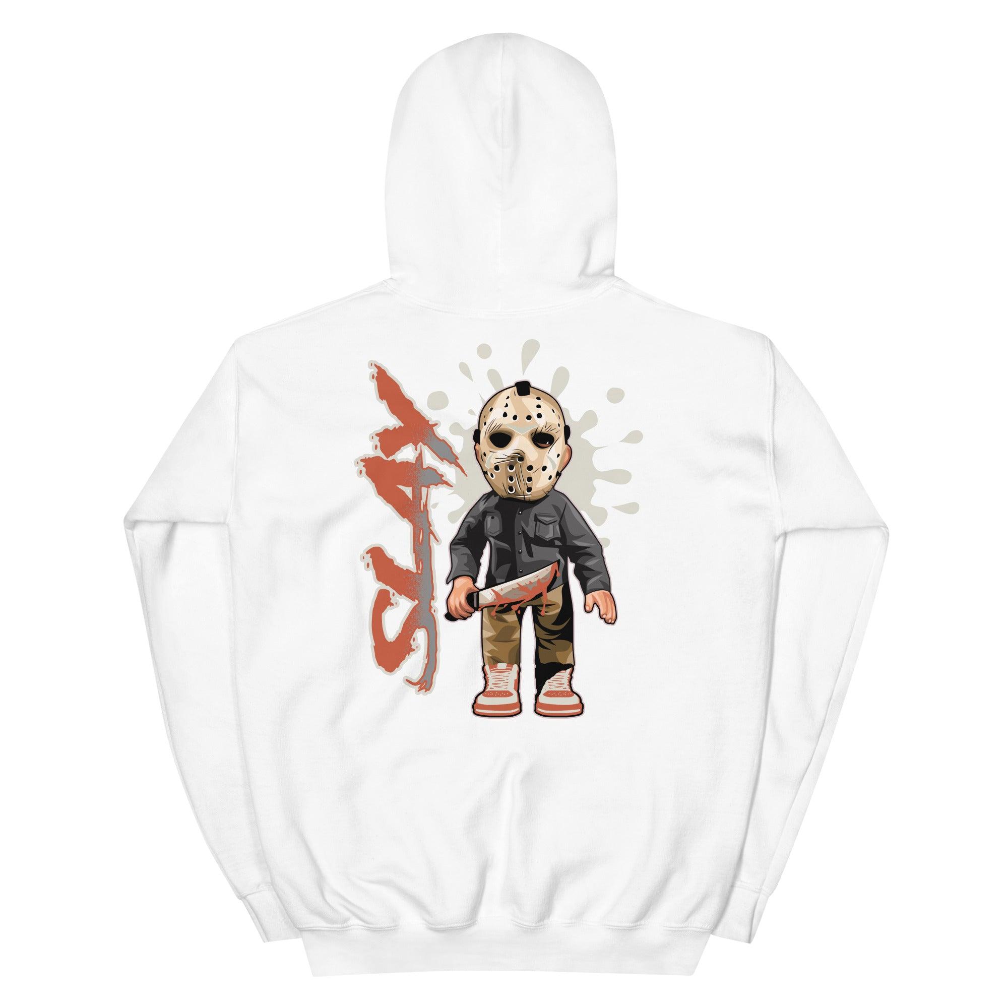 White Slay Hoodie AJ 5 Shattered Backboard photo