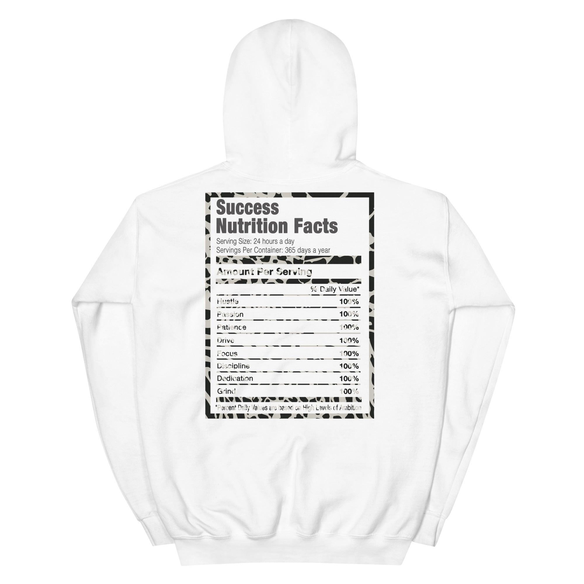 white Success Nutrition Hoodie AJ 11 Animal Instinct photo
